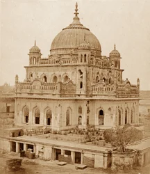 Grób Saadata Ali w pałacu Kaiserbagh, Lucknow, 1858 r.